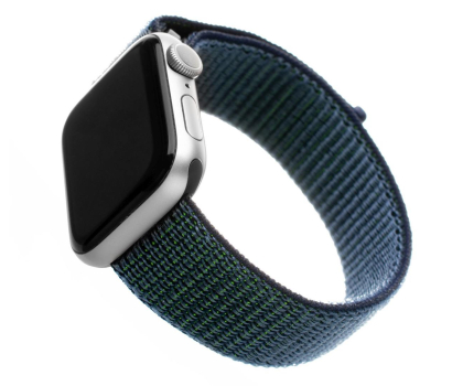 Pasek i akcesoria do zegarków FIXED Nylon Strap do Apple Watch dark blue FIXNST-434-DBL